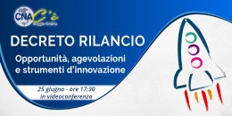 Webinar CNA su opportunità decreto rilancio e piattaforme digitali 