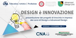 L'innovazione del design di prodotti e servizi. Webinar CNA con Unibo