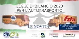 Le novità contenute nella Legge di Bilancio 2020 per l'autotrasporto