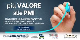 Il valore dei dati per le pmi nel seminario di CNA Industria