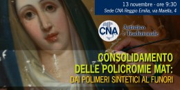 Seminario CNA sul consolidamento delle policromie mat