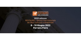 Il salone del restauro di Ferrara torna in presenza dall'8 al 10 giugno 2022. Collettiva CNA