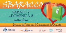 Doppio sbaracco a Reggio Emilia sabato 7 e domenica 8 settembre