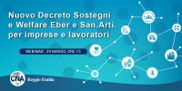 Nuovo Decreto Sostegni e Welfare Eber e San.Arti. per imprese e lavoratori