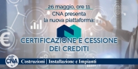 Nuova piattaforma CNA per certificazione e cessione dei crediti 